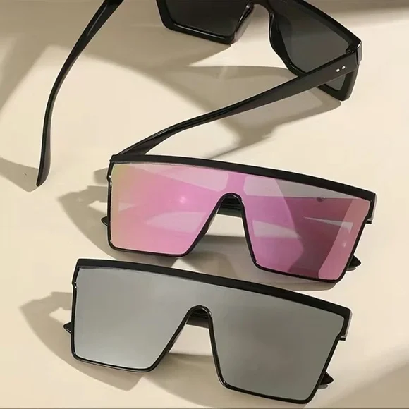 3 pairs of stylish square sunglasses - Picture 2 of 3